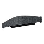 Ledvance Decor Flat Felt Światło Ścienne Szary 13W 450lm - 830 Ciepła Biel