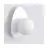 Emibig Światło Ścienne Ovo Stal Valkoinen | Nadaje Się Do 1x G9 - Max 8W