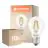 Opakowanie 10x Ledvance Classic LED E27 Gruszka Włókno Przezroczysty 3.4W 470lm - 827 Bardzo Ciepła Biel | Zamienne 40W